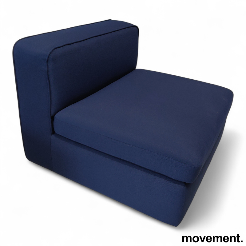 Ava rett modul 93x93cm Blått  - 3 / 4
