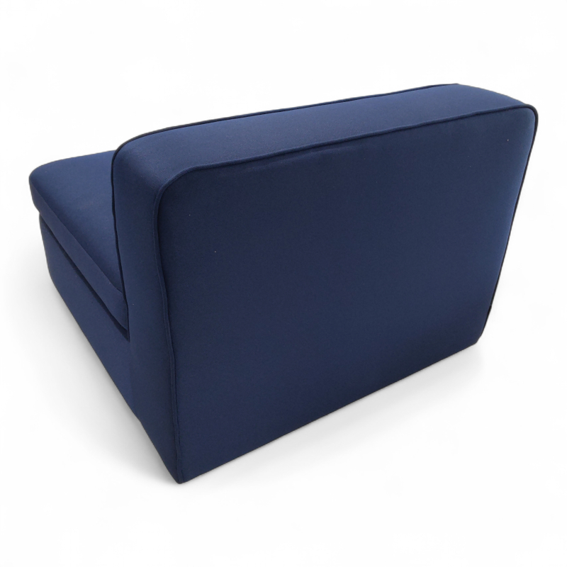Ava rett modul 93x93cm Blått 