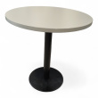 Kafebord Ø=70cm Lys grå laminat, - 2 / 2