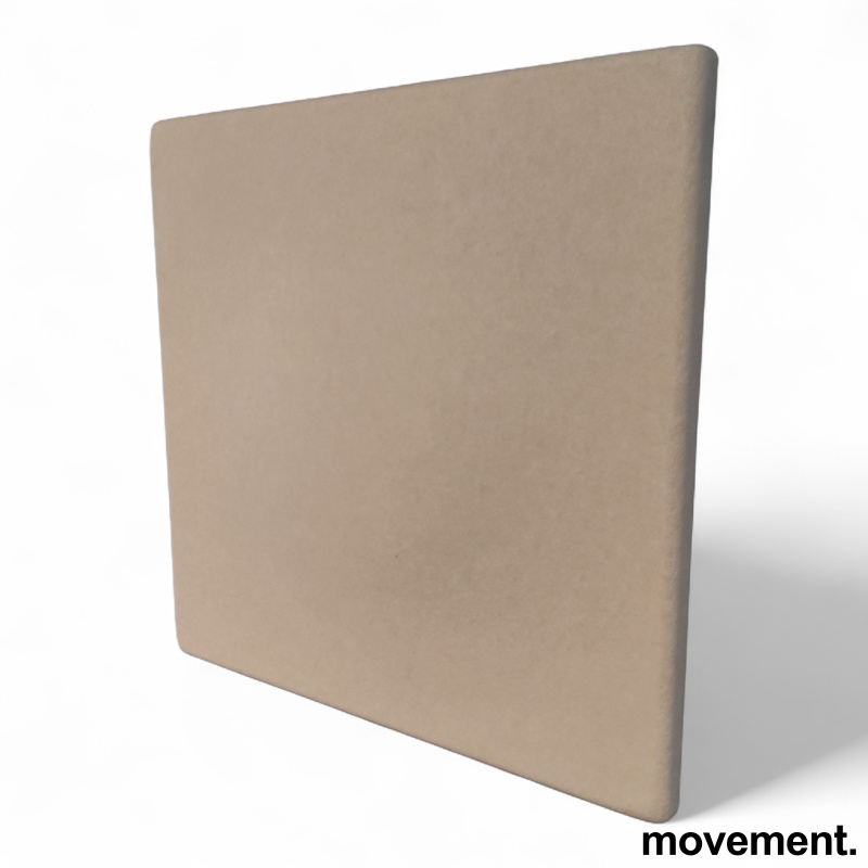 Plainpanel 58x58cm Lys beige, Pent - 1 / 2