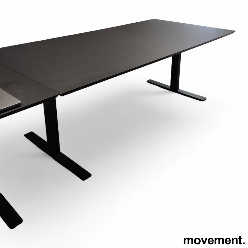 Delta møtebord 200x100cm Sort - 2 / 2