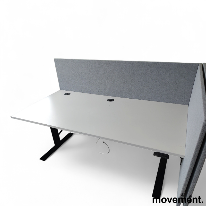 E-Motion hevsenk 180x90cm Lys grå - 2 / 2