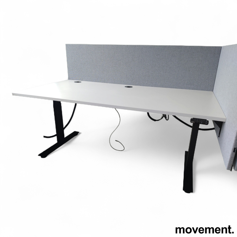 E-Motion hevsenk 180x90cm Lys grå - 1 / 2