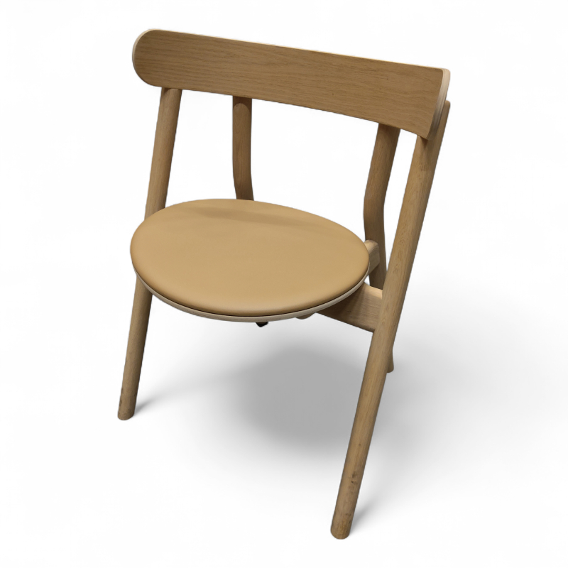 Oaki dining chair, polstret sete