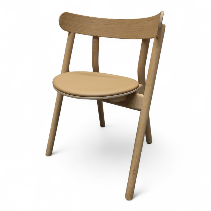 Oaki dining chair, polstret sete