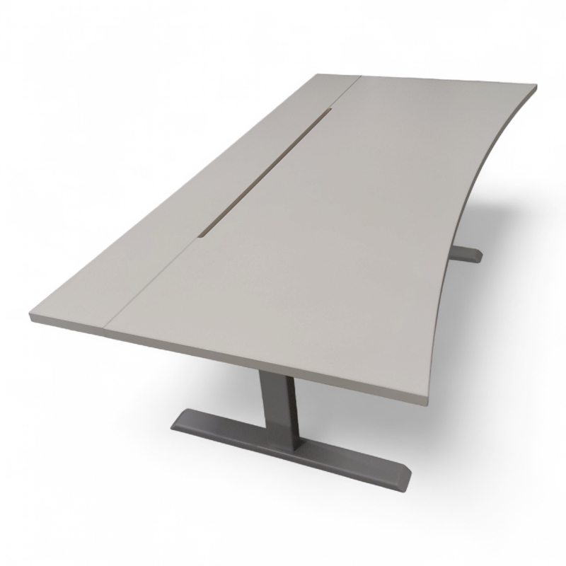 Edge hevsenk 180x90 Hvit, grått