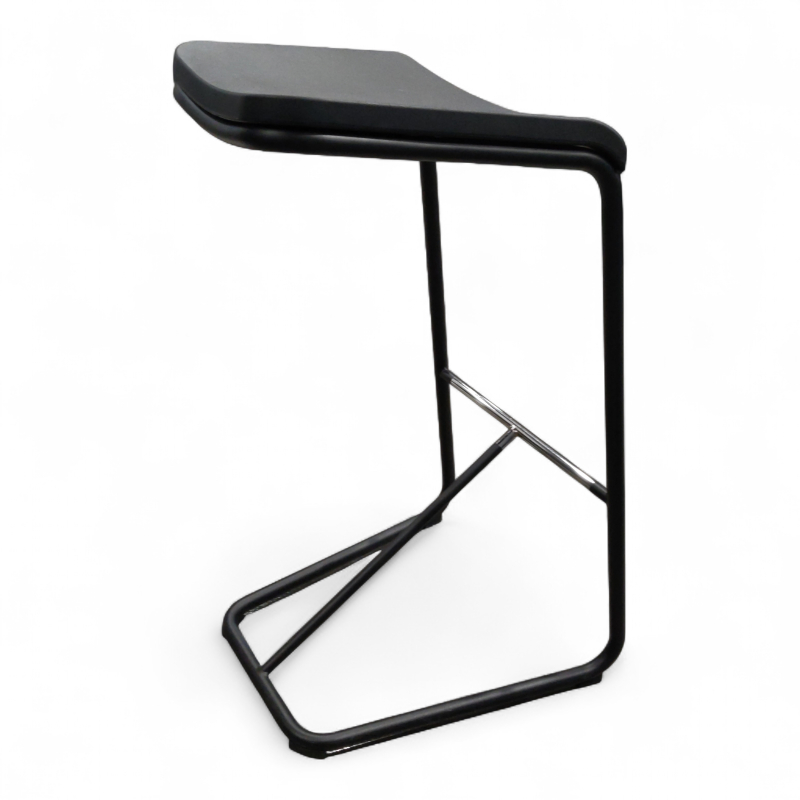 Add barkrakk 80cm Sort sete, sort