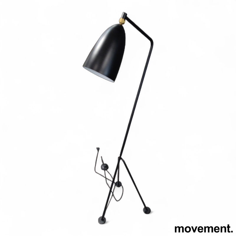 Grasshopper gulvlampe Sort, Pent - 2 / 2