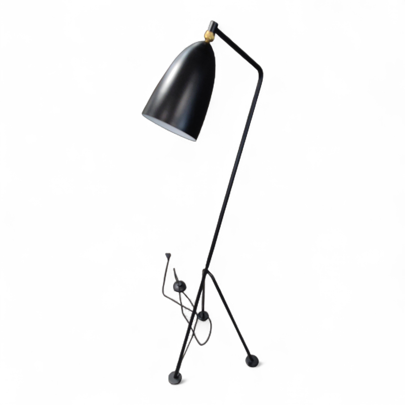 Grasshopper gulvlampe Sort, Pent