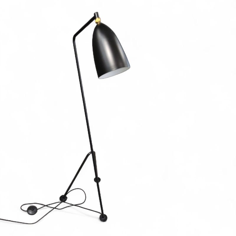 Grasshopper gulvlampe Sort, Pent