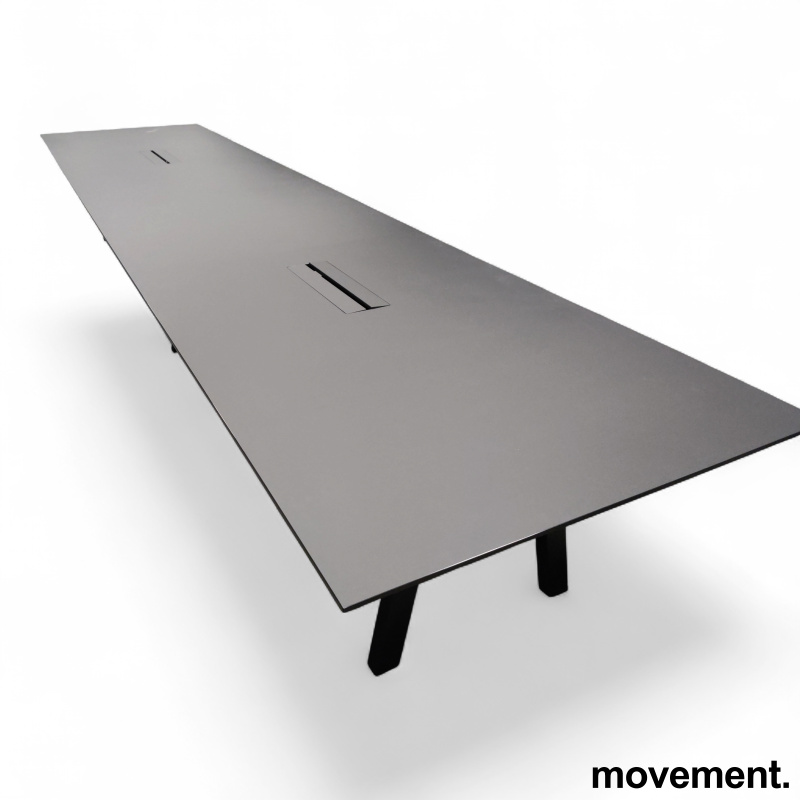 Factor møtebord 525x120cm Sort - 3 / 3