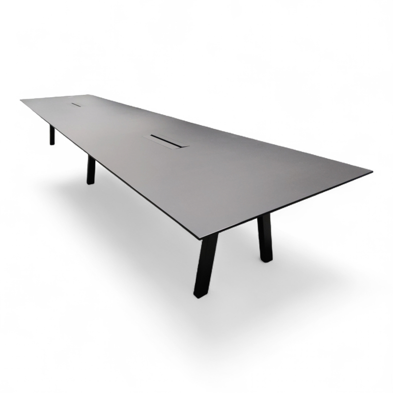 Factor møtebord 525x120cm Sort