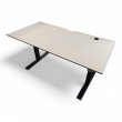 Tellus hevsenkbord 160x80cm Lys - 1 / 3