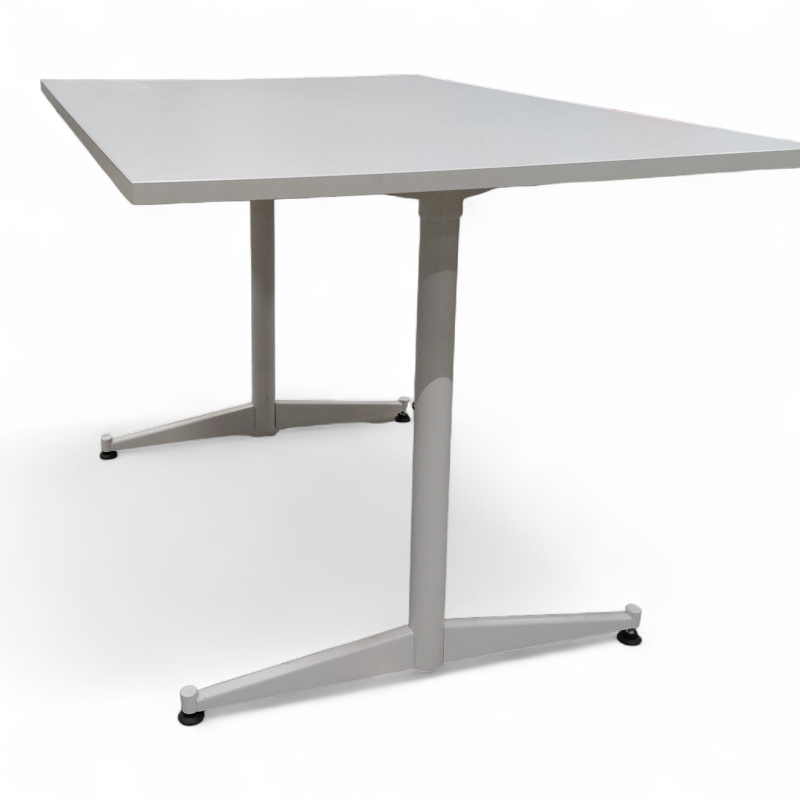 Allround 5180 120x80cm, T-fot Hvit,