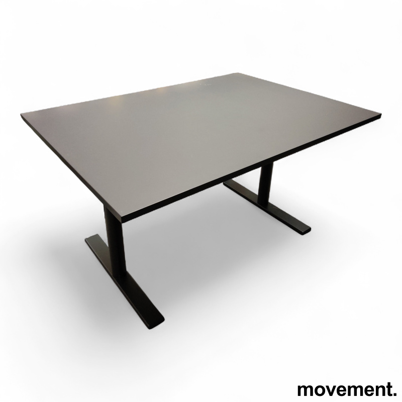 Tellus møtebord 140x100cm Sort - 1 / 3