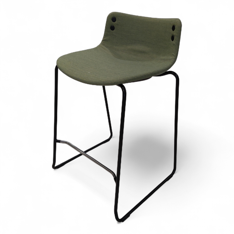 Con barstol, fullpolstret, 65cm Lys