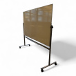Whiteboard på hjul 200x120cm Hvit, - 1 / 2
