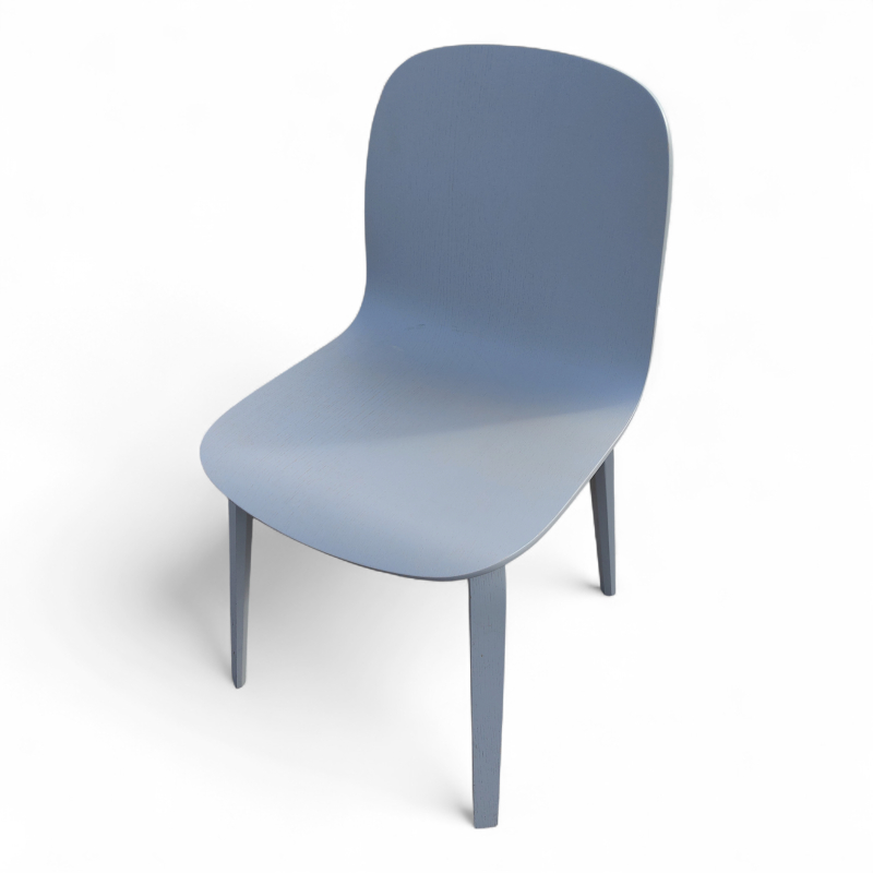 Visu Chair Grålakkert eikefiner,