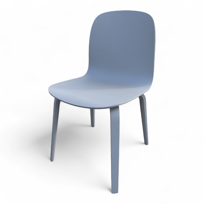 Visu Chair Grålakkert eikefiner,