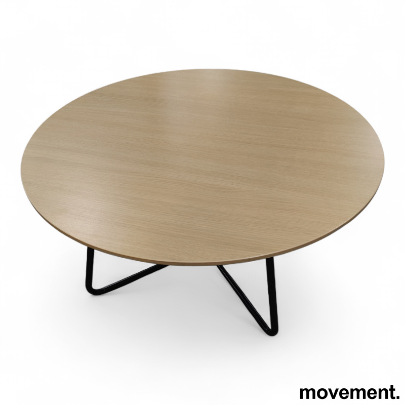 Solt loungebord Ø=80cm Askelaminat, - 1 / 4
