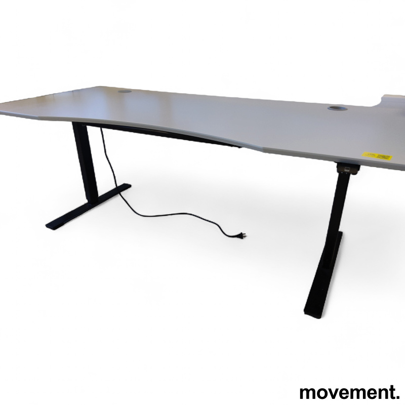 Delta hevsenk 200x90cm Lys grå - 2 / 2