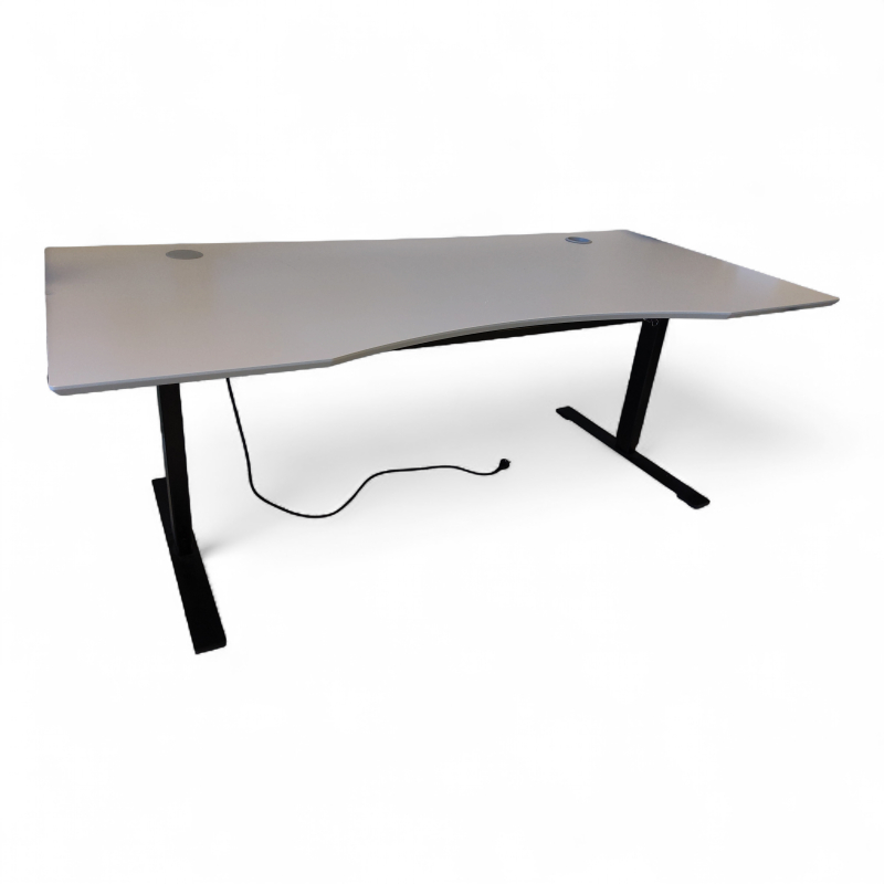 Delta hevsenk 200x90cm Lys grå