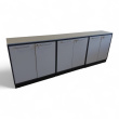 Delta skaprekke 3x2A4, toppplate - 1 / 2