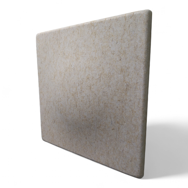Plainpanel 58x58cm Lys beige