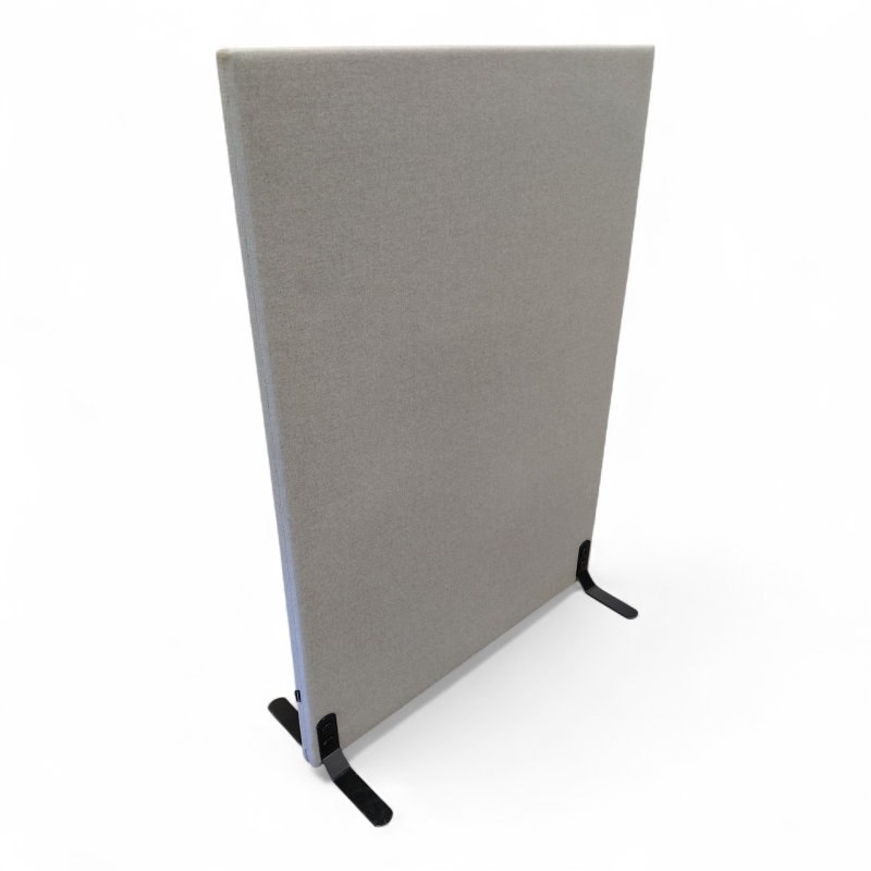 Tab S 100x142cm Grått stoff, ben i