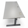 Tellus hevsenkbord 160x80cm Hvit - 1 / 2