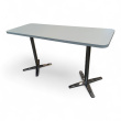 Centrum kantinebord 135x53cm Hvit - 1 / 3