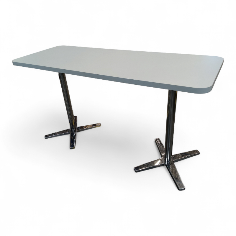 Centrum kantinebord 135x53cm Hvit