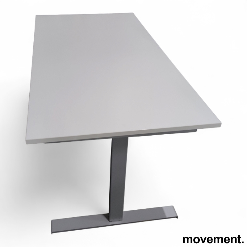 Hevsenk 160x80cm Hvit laminat, - 1 / 3