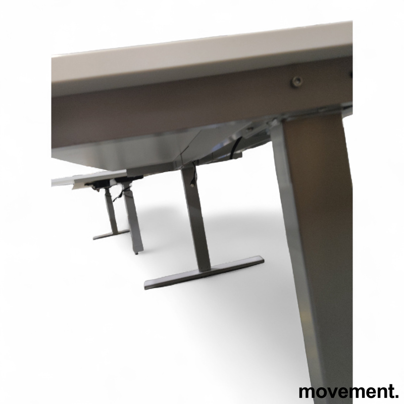 Hevsenk 160x80cm Hvit laminat, - 3 / 3