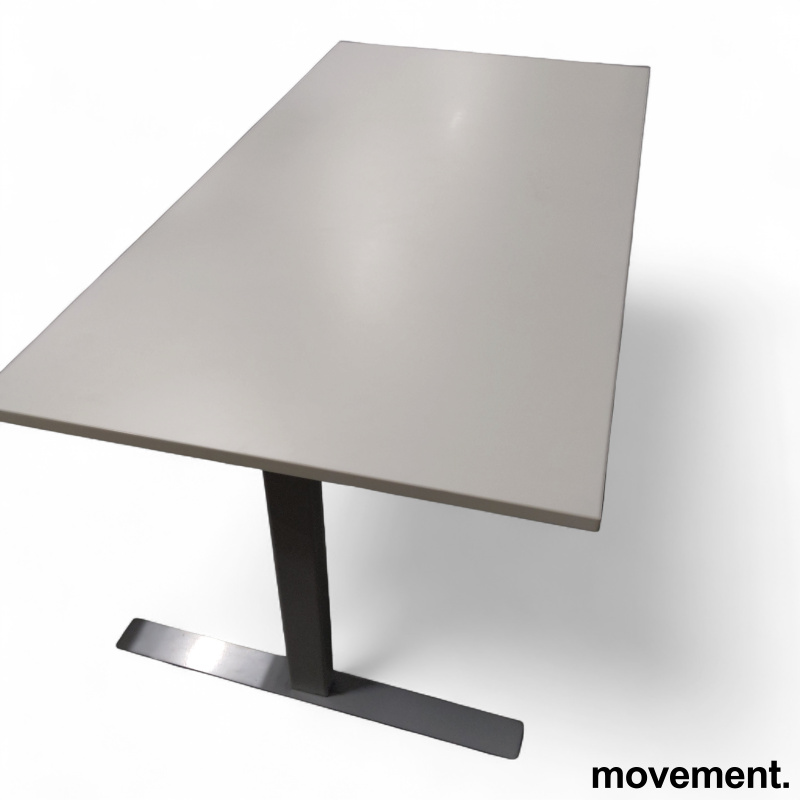 Hevsenk 160x80cm Hvit laminat, - 2 / 3