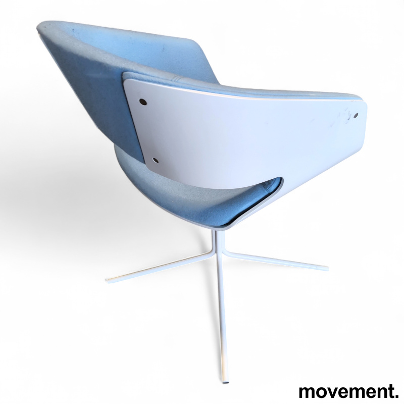 Gap Swivel Lyst blått stoff, hvit - 2 / 2