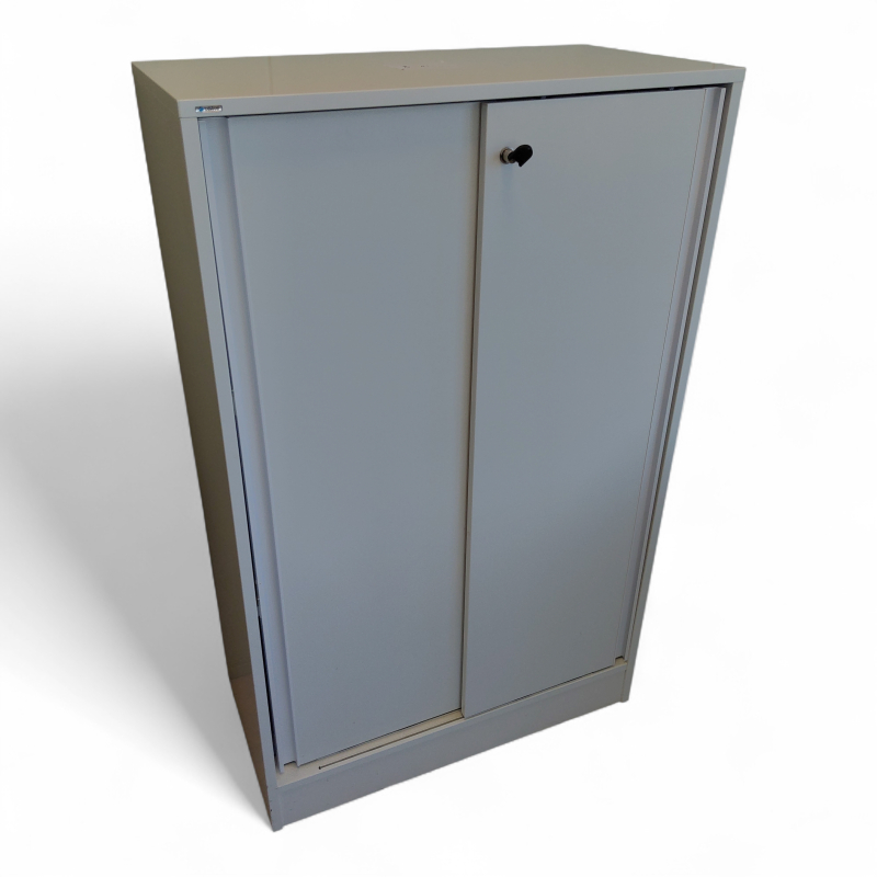 Access skyvedørsskap 3A4, 80cm Hvit