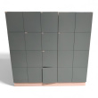 CombiLine lukeskap, 20 luker, - 1 / 3