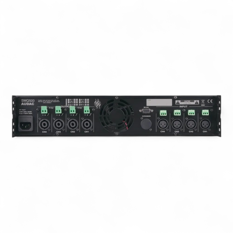 SMQ500 forsterker 4x500W, Pent