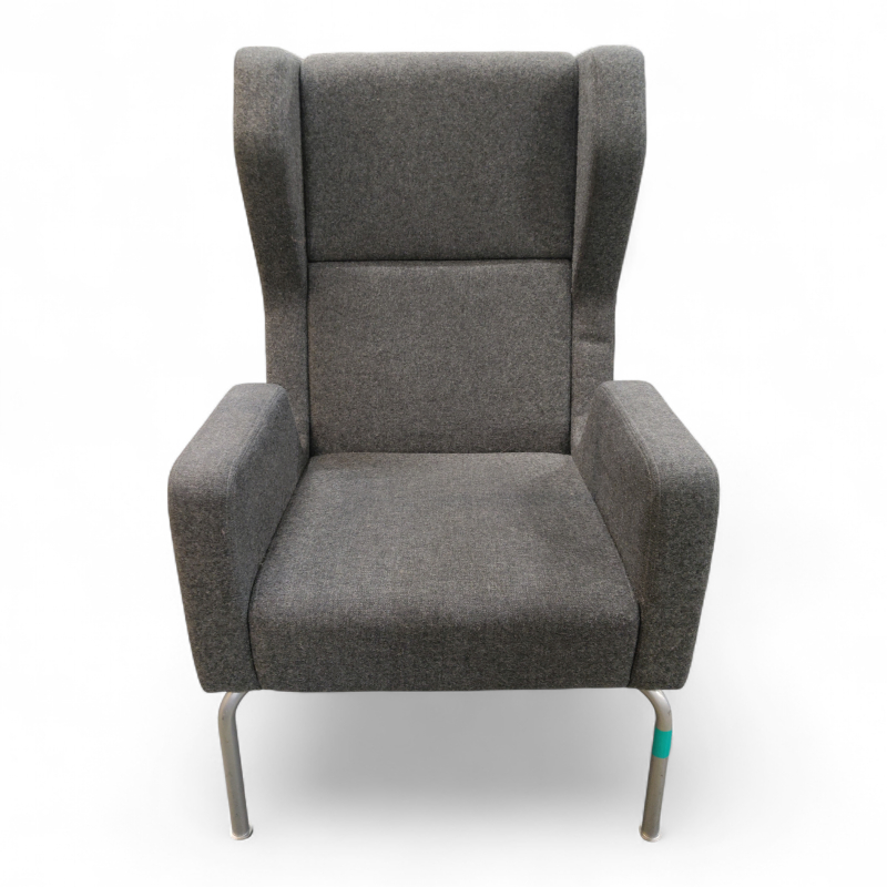 Drop loungestol med ottoman Grått