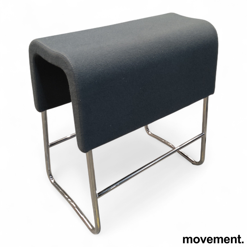 Plint barstol 60cm, lav Grått - 2 / 2