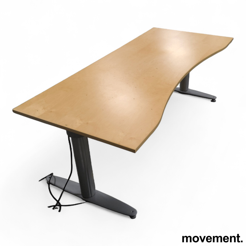 T-serie hevsenk 180x80cm Bjerk - 2 / 2
