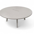 Factor Møtebord Ø=180cm Hvit - 1 / 2