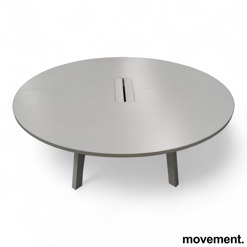 Factor Møtebord Ø=180cm Hvit - 2 / 2