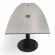 Møtebord 530x140cm, søylefot Hvit - 2 / 5