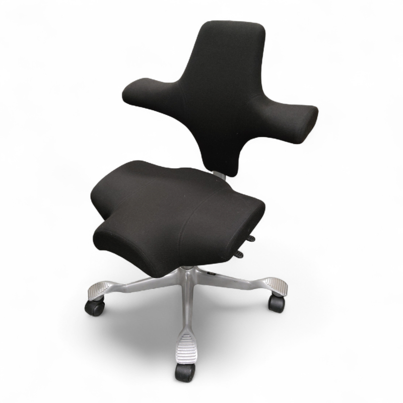 Capisco 8106 lav Sort stoff