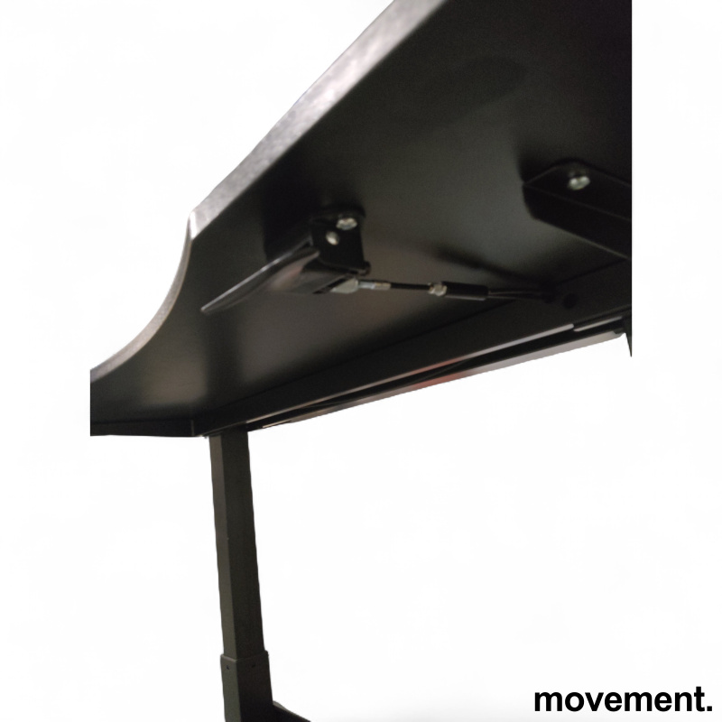 Skrivebord manuell hevsenk 145x73cm - 4 / 4