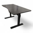 Skrivebord manuell hevsenk 145x73cm - 1 / 4