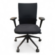 ID Soft med armlene Sort stoff, - 4 / 4