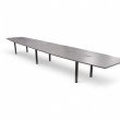 Edge møtebord 630x120cm Grå - 1 / 2